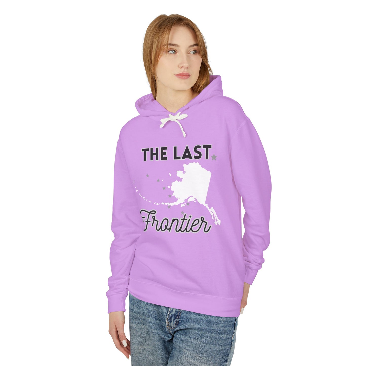 The Last Frontier Unisex Lightweight Hooded Sweatshirt