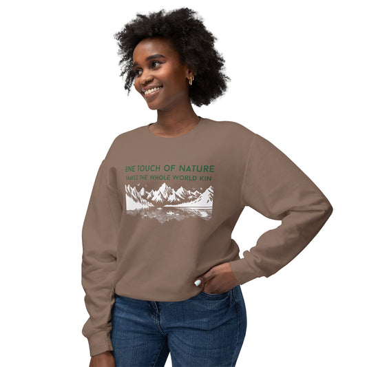 One Touch of Nature Unisex Lightweight Crewneck Sweatshirt