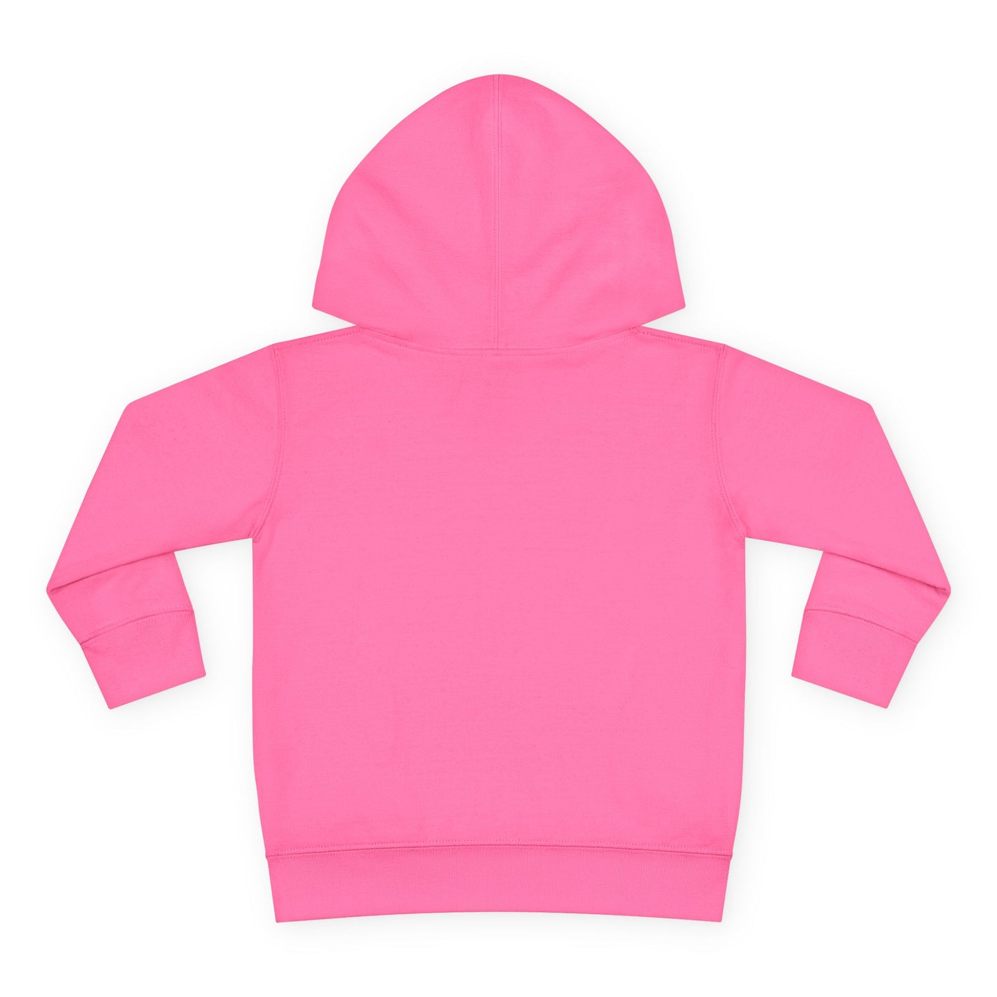 Fed But Feral Pink Toddler Pullover Fleece Hoodie