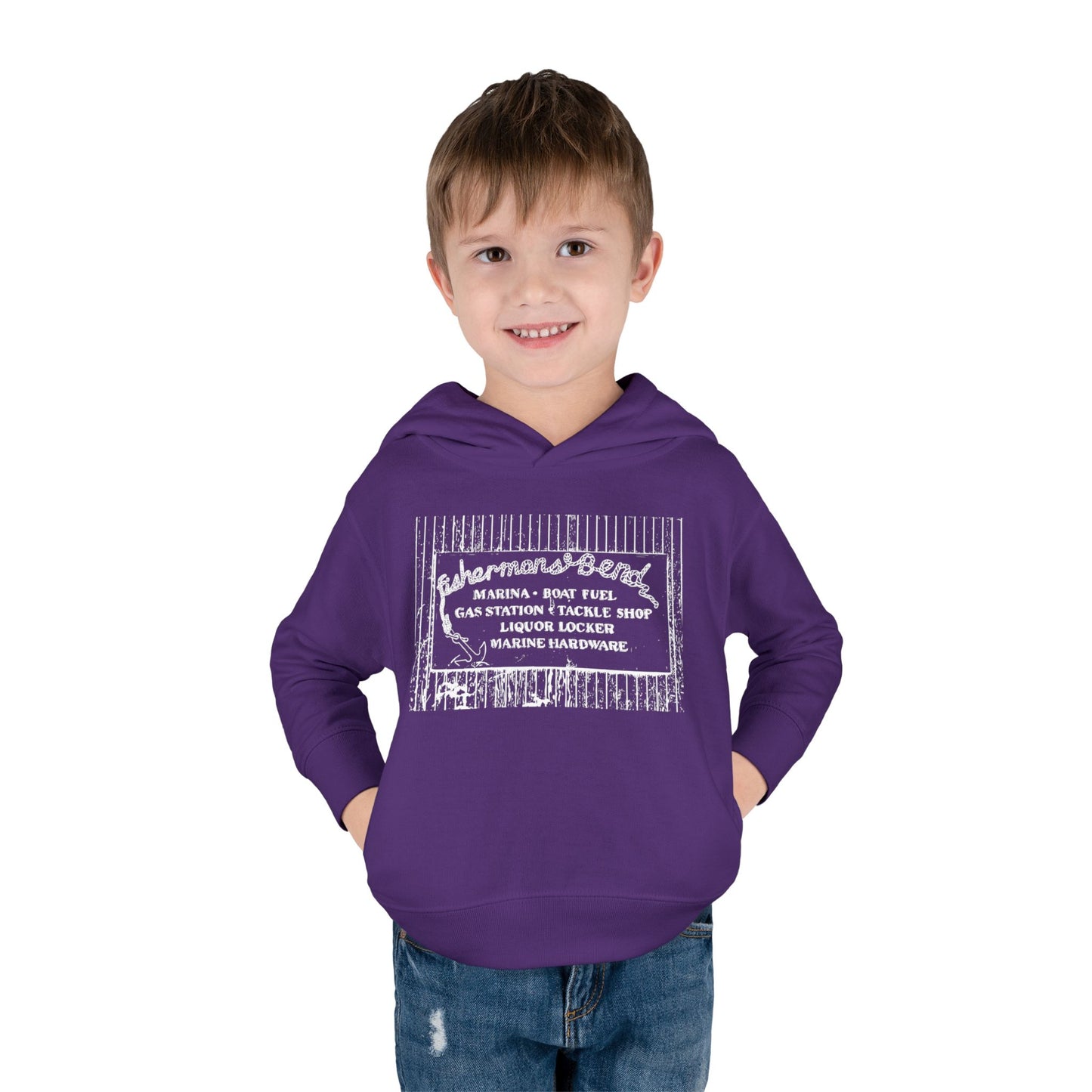 Vintage Fisherman's Bend Toddler Hoodie