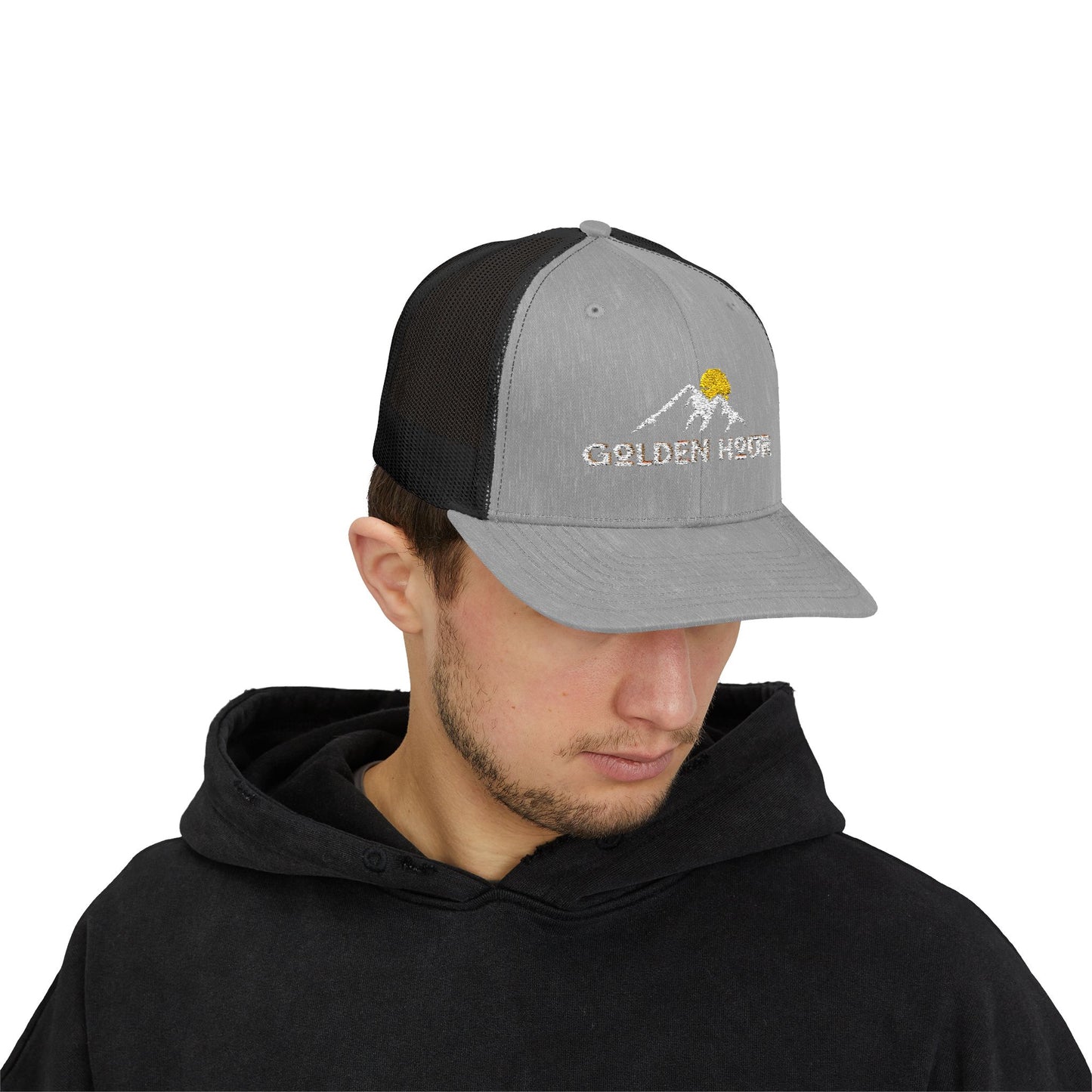 Golden Hour Snapback Trucker Cap