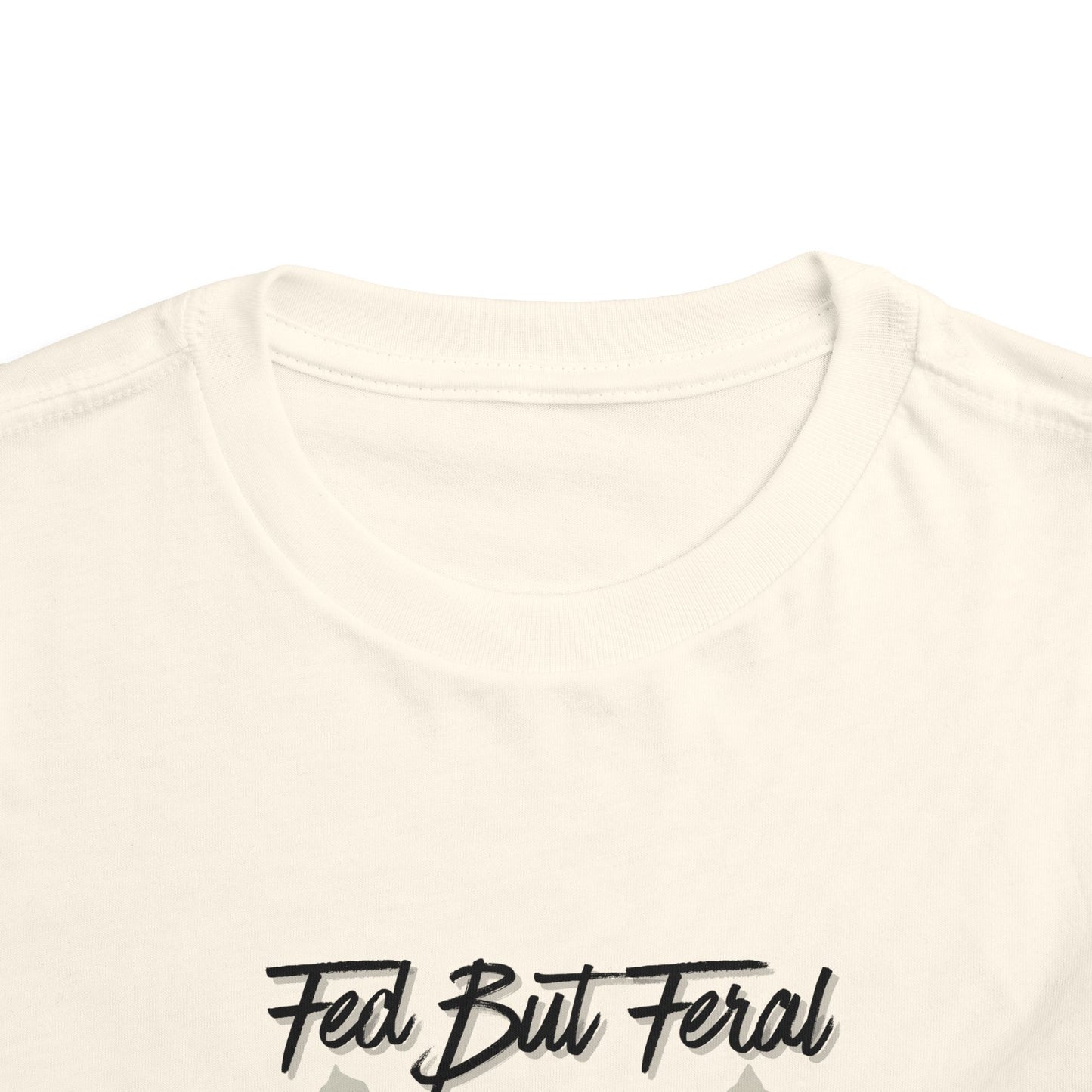 Fed But Feral Forest Toddler Short Sleeve Tee