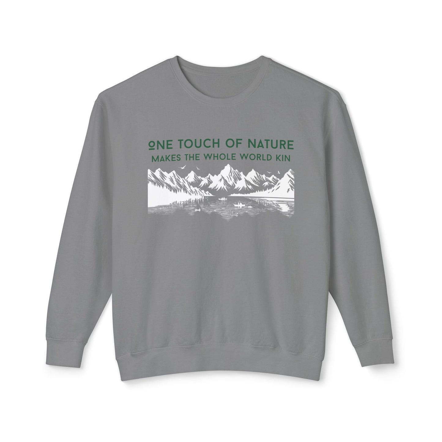 One Touch of Nature Unisex Lightweight Crewneck Sweatshirt