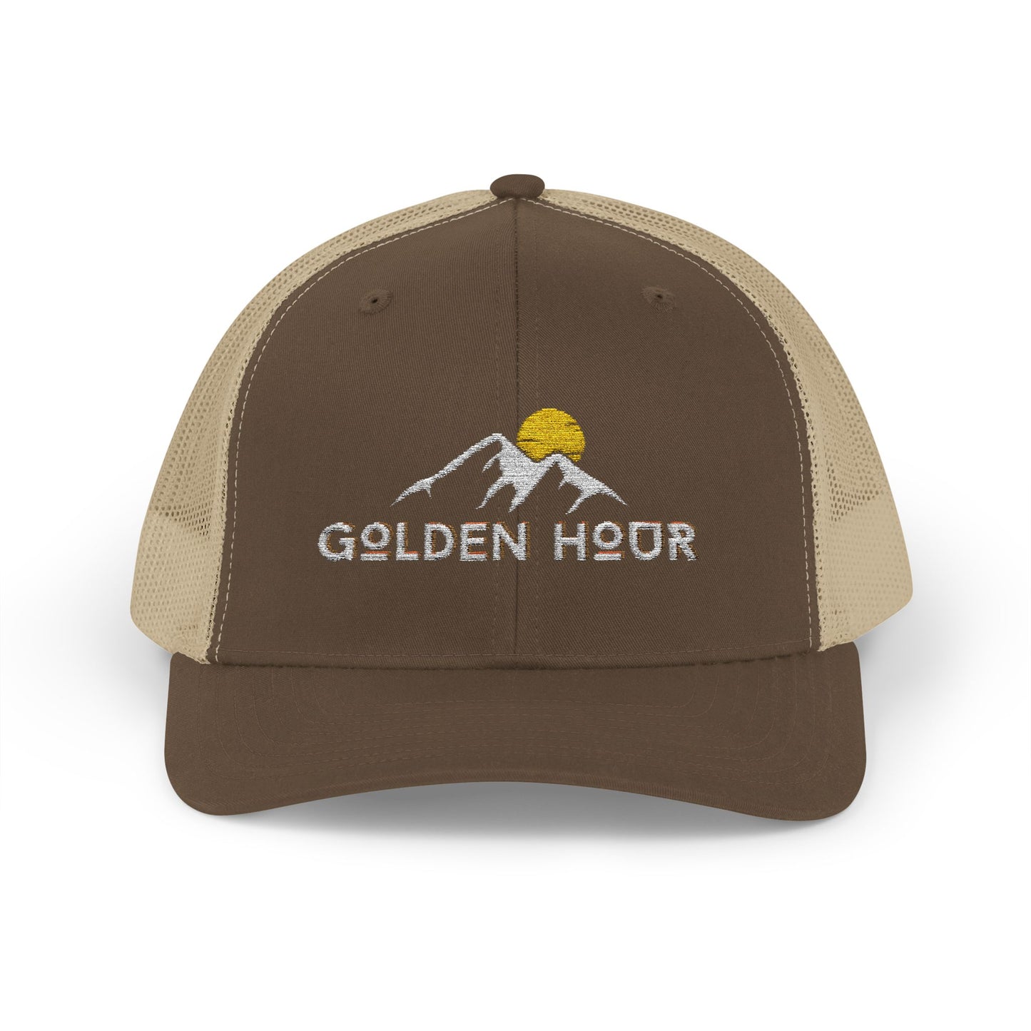 Golden Hour Snapback Trucker Cap