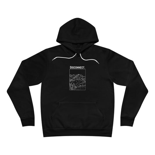 Disconnect. Unisex Sponge Fleece Pullover Hoodie