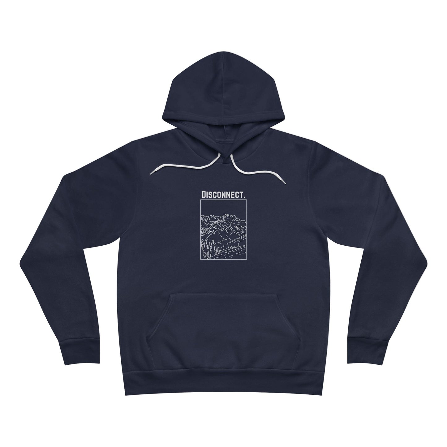 Disconnect. Unisex Sponge Fleece Pullover Hoodie