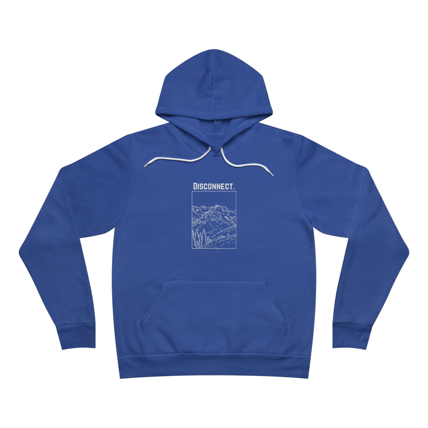 Disconnect. Unisex Sponge Fleece Pullover Hoodie