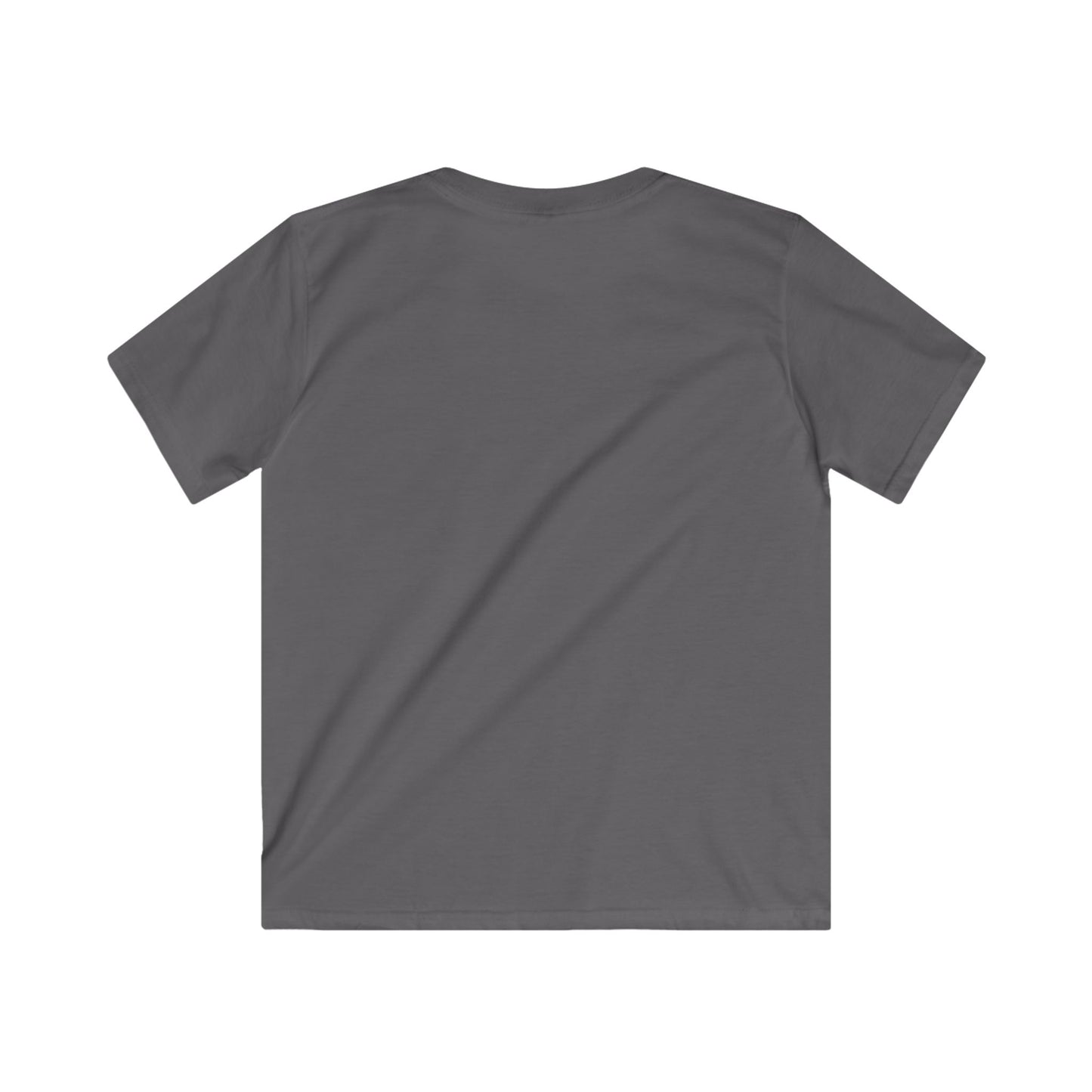 Fed But Feral Kids Softstyle Tee Beige Font - Fun and Comfortable T-Shirt for Playful Adventures