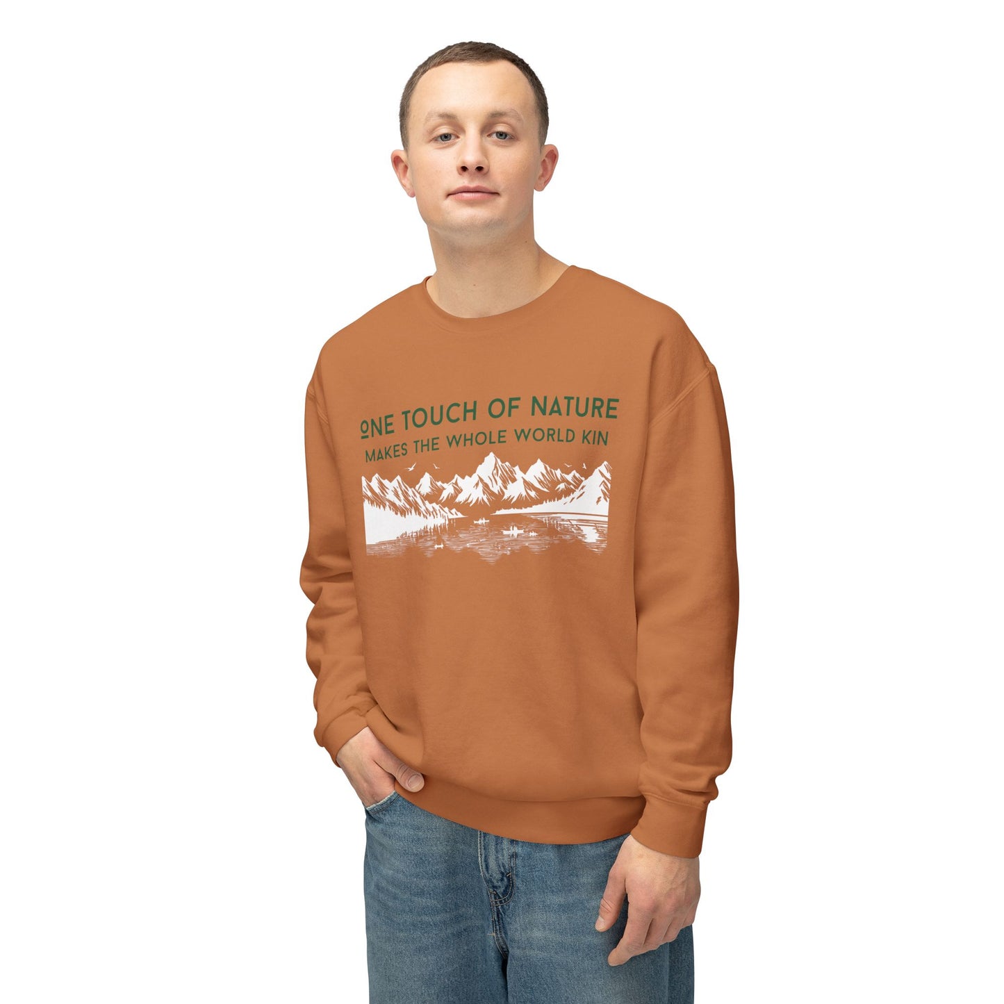 One Touch of Nature Unisex Lightweight Crewneck Sweatshirt