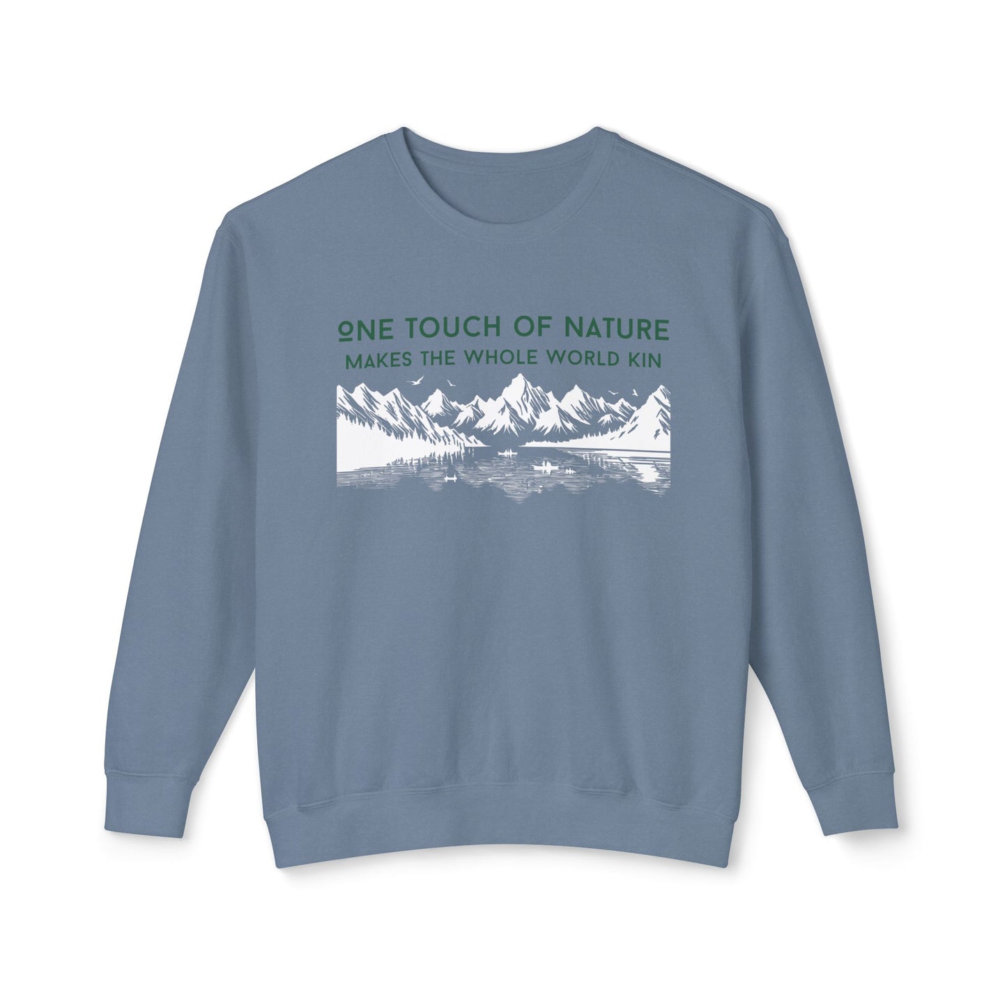 One Touch of Nature Unisex Lightweight Crewneck Sweatshirt