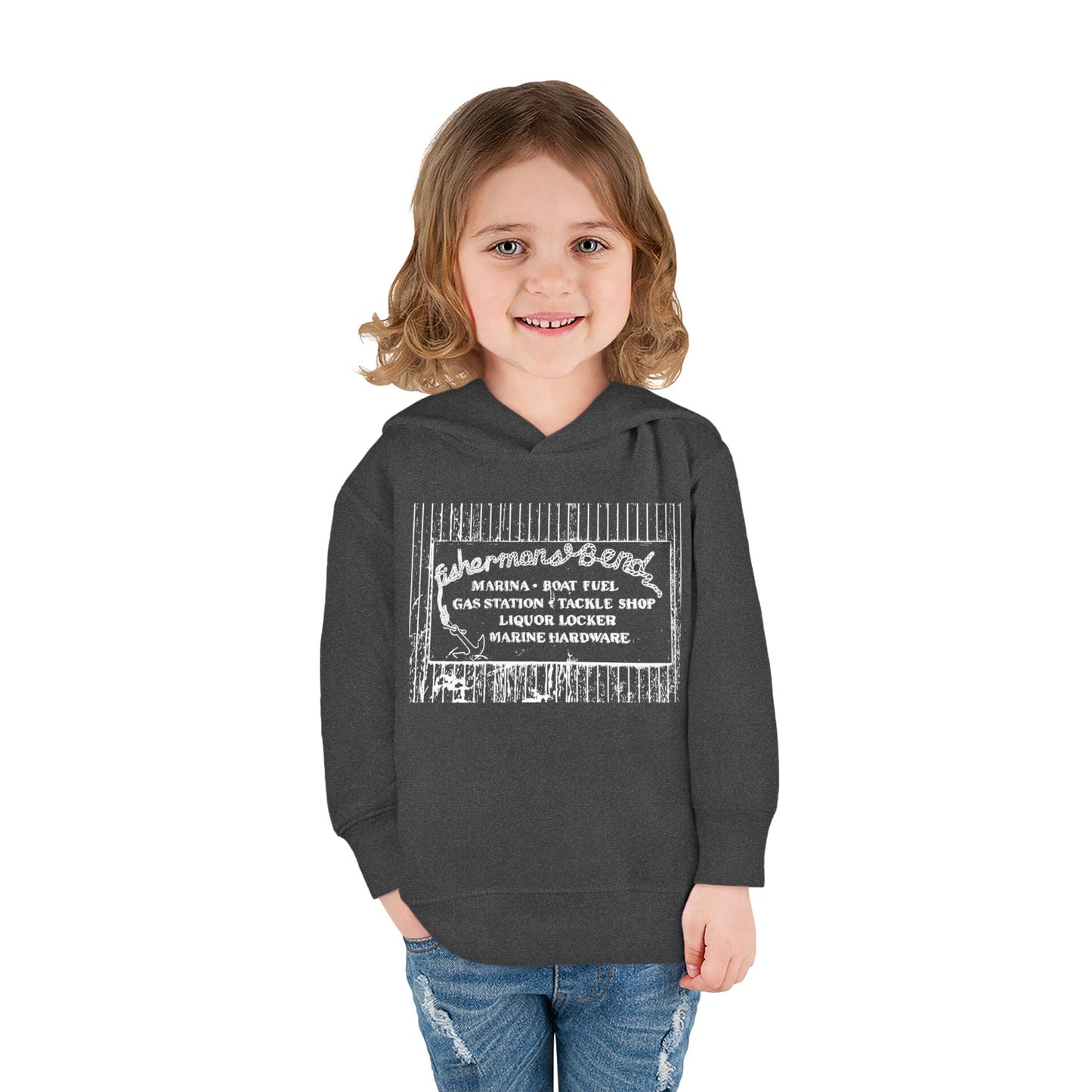 Vintage Fisherman's Bend Toddler Hoodie