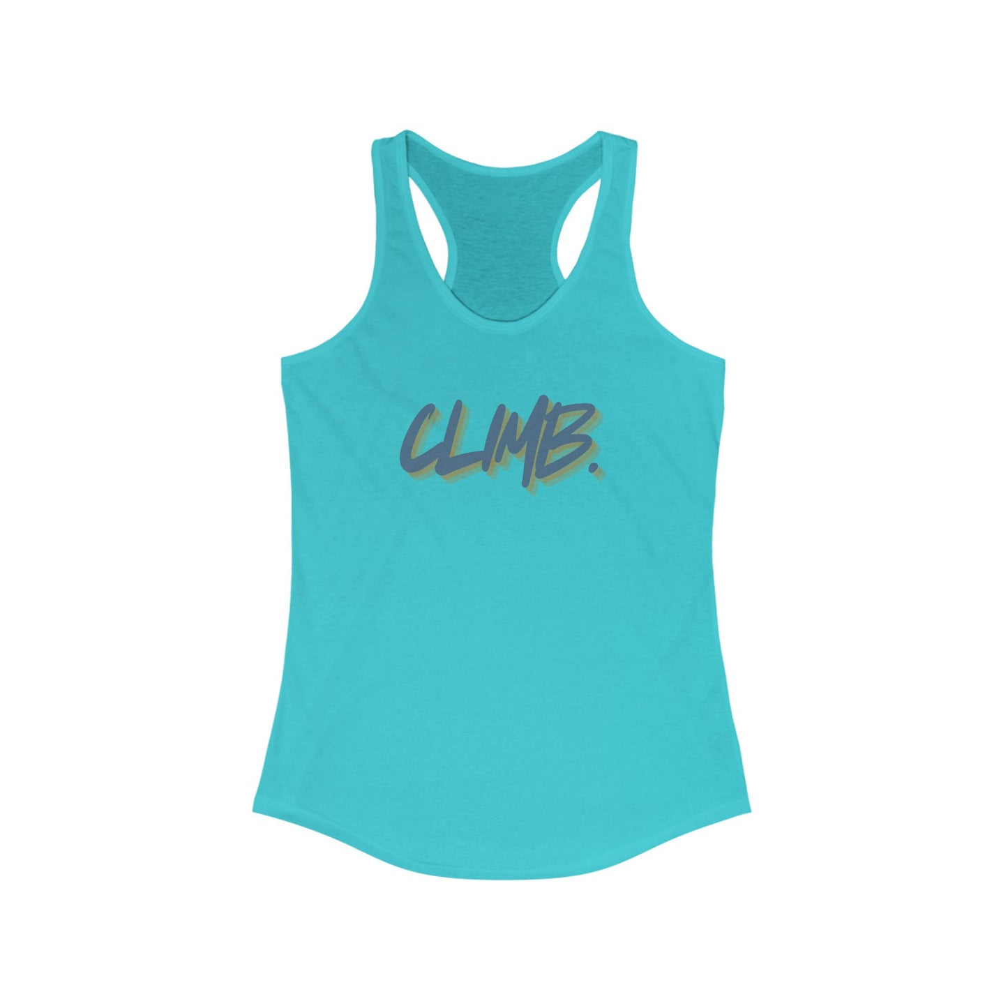 Climb. Women's Ideal Racerback Tank