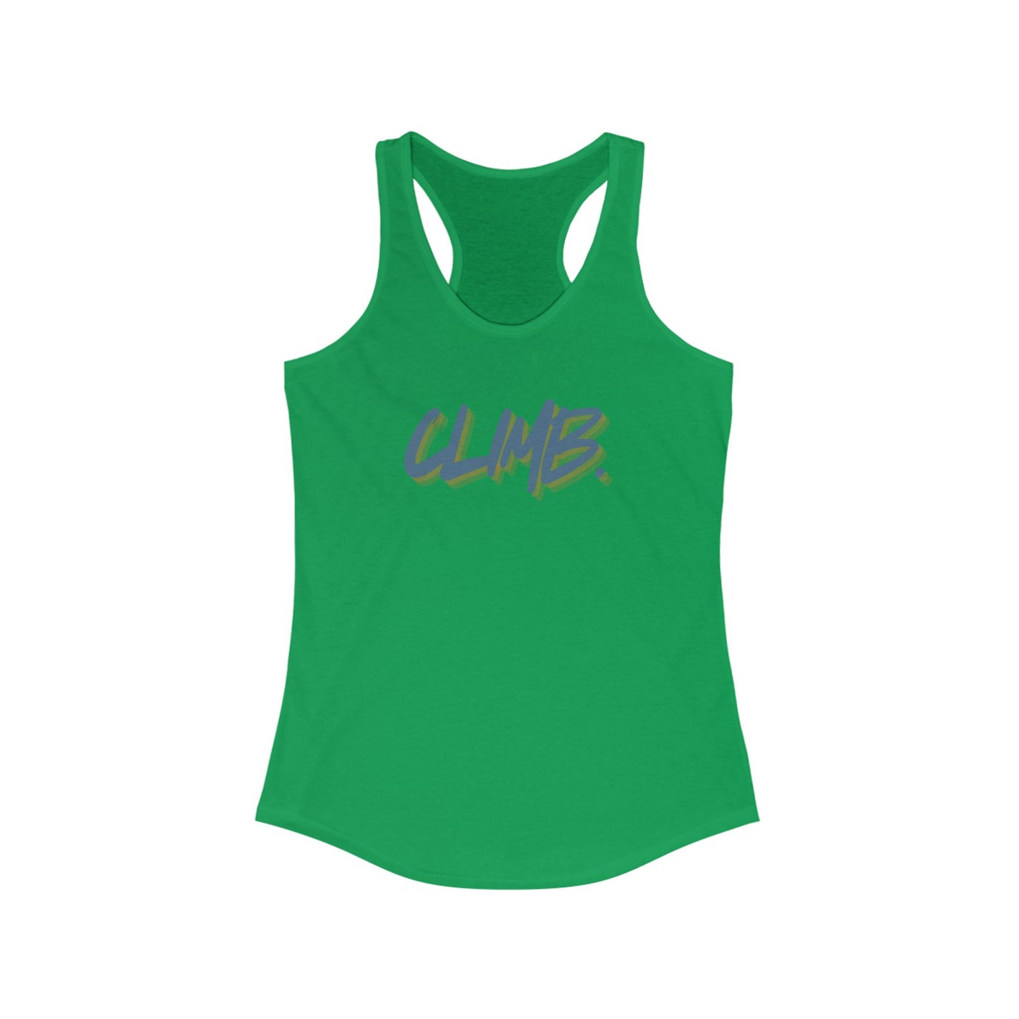 Climb. Women's Ideal Racerback Tank