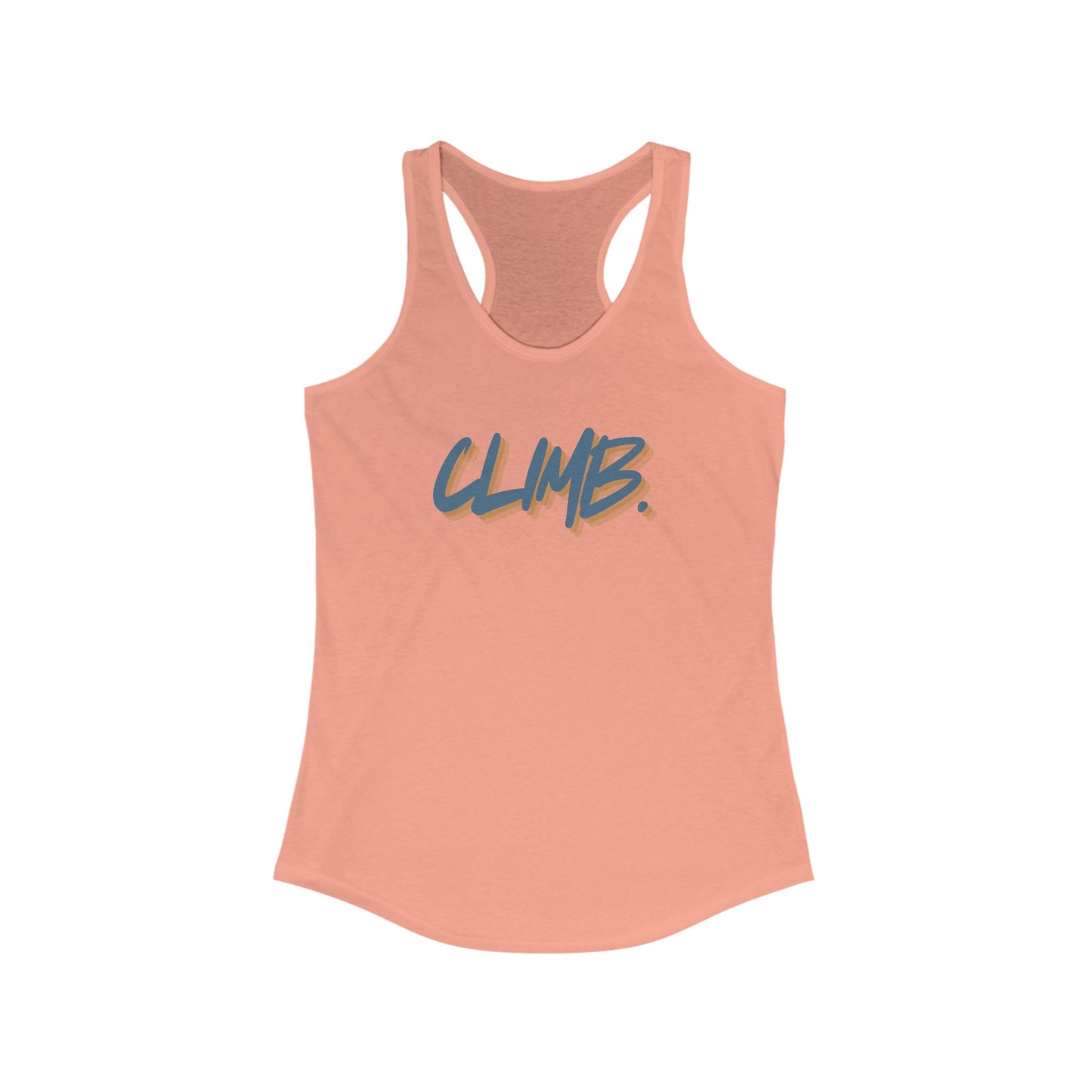 Climb. Women's Ideal Racerback Tank