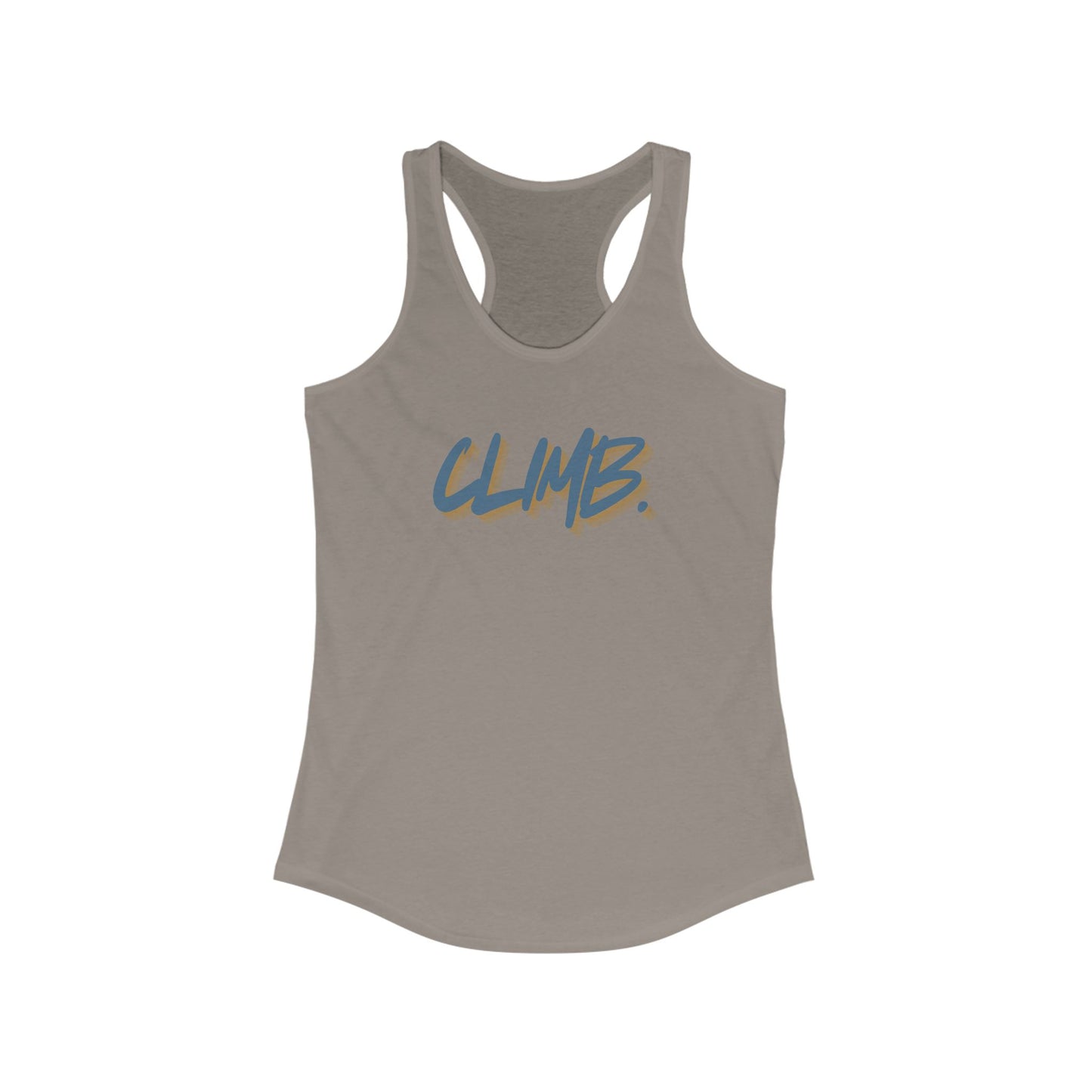 Climb. Women's Ideal Racerback Tank