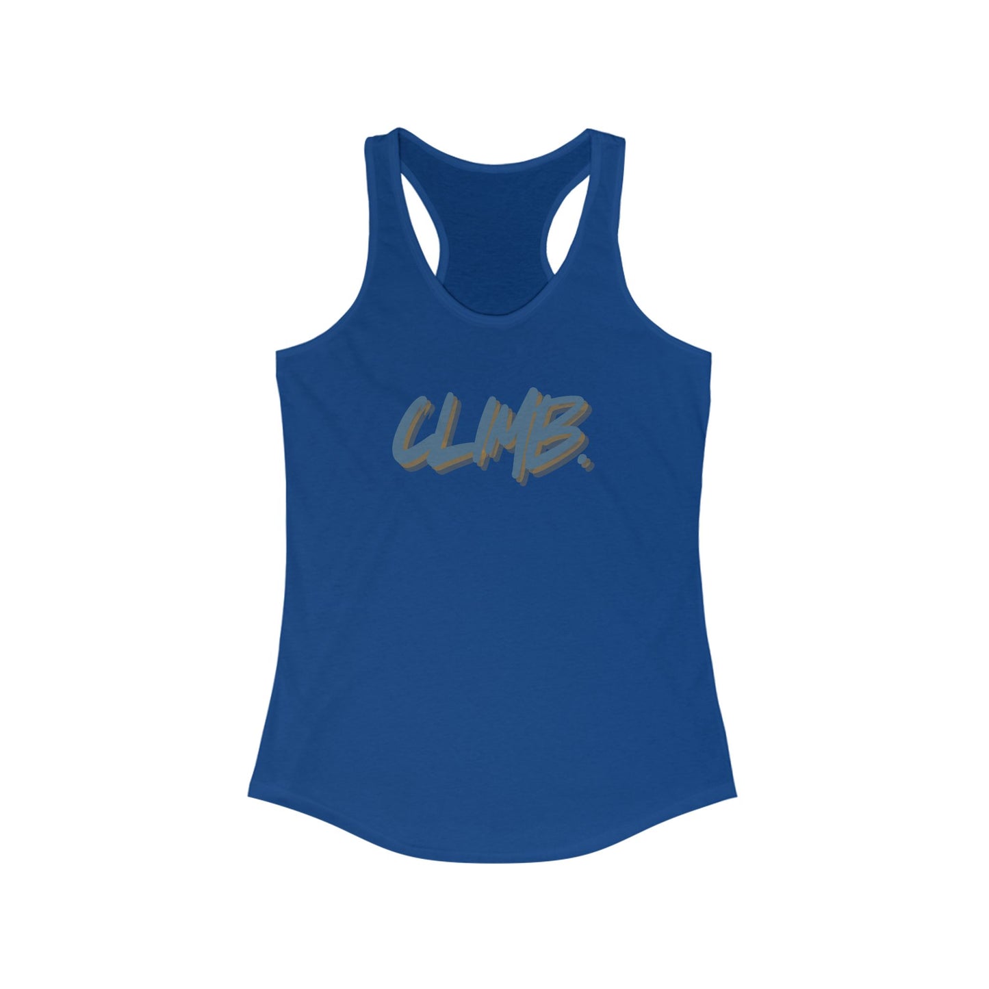 Climb. Women's Ideal Racerback Tank