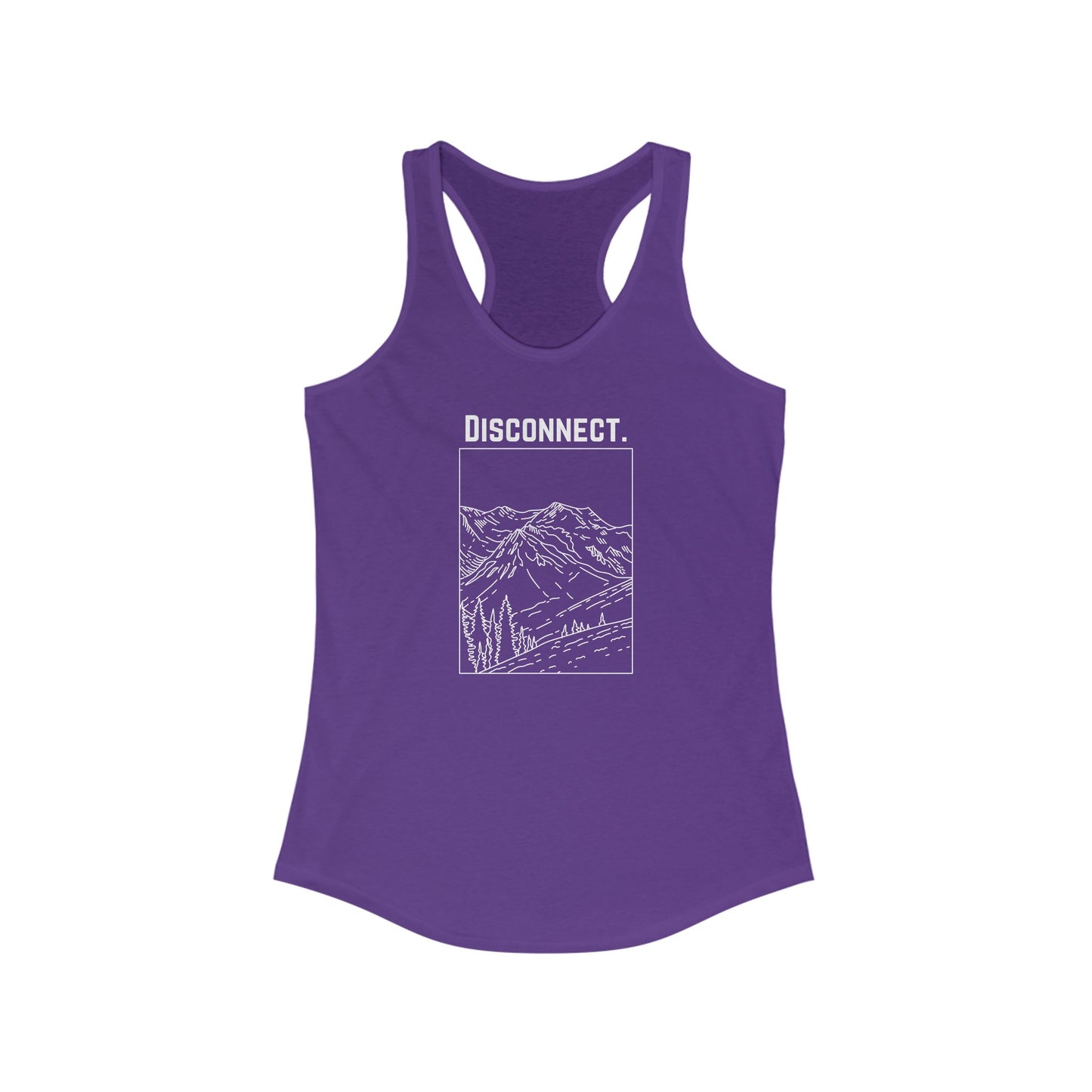 Disconnect. Women's Ideal Racerback Tank