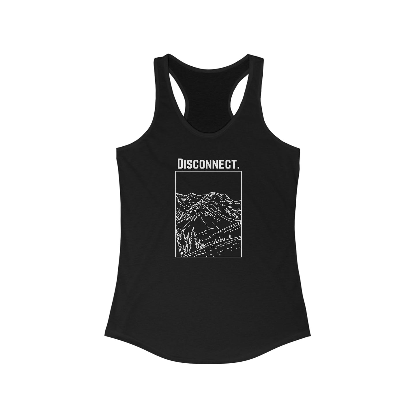 Disconnect. Women's Ideal Racerback Tank
