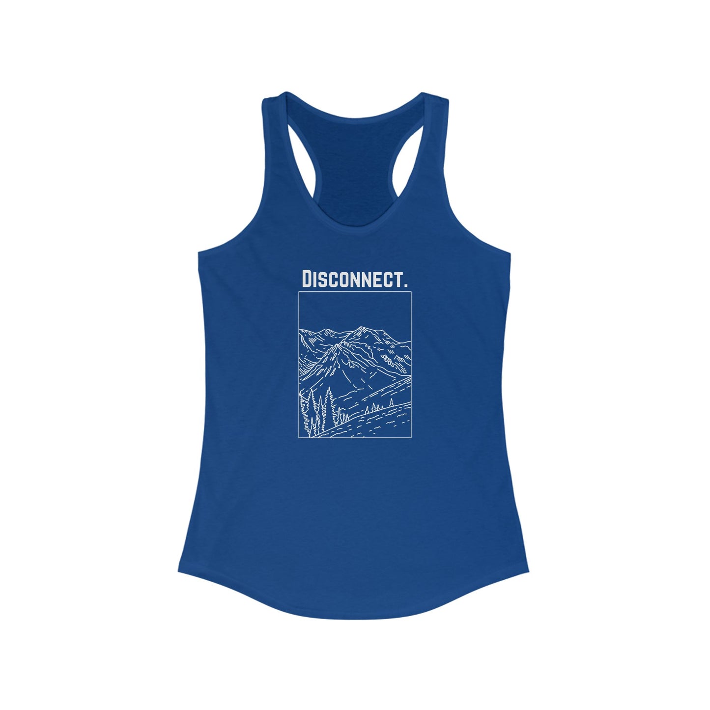 Disconnect. Women's Ideal Racerback Tank