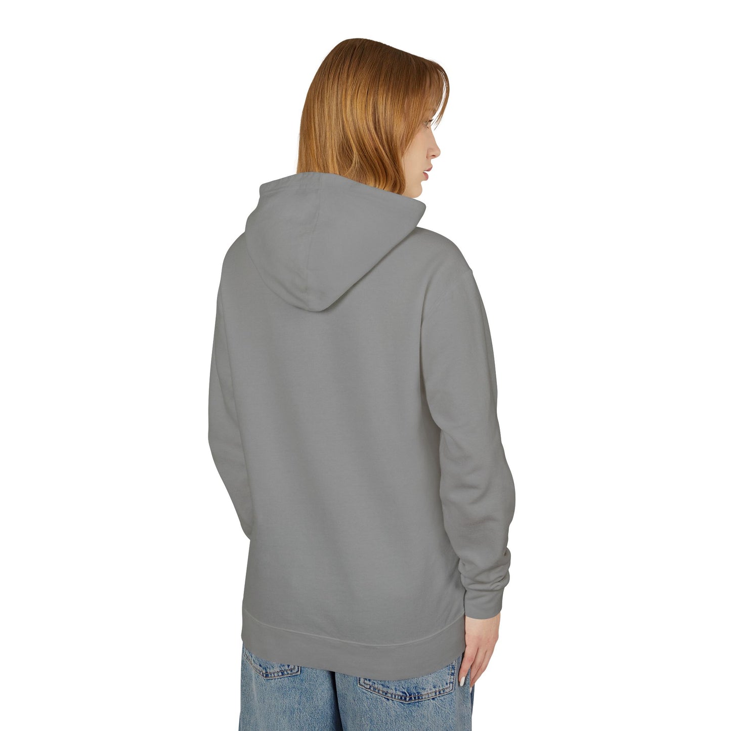 The Last Frontier Blue and Gold Unisex Lightweight Hooded Sweatshirt