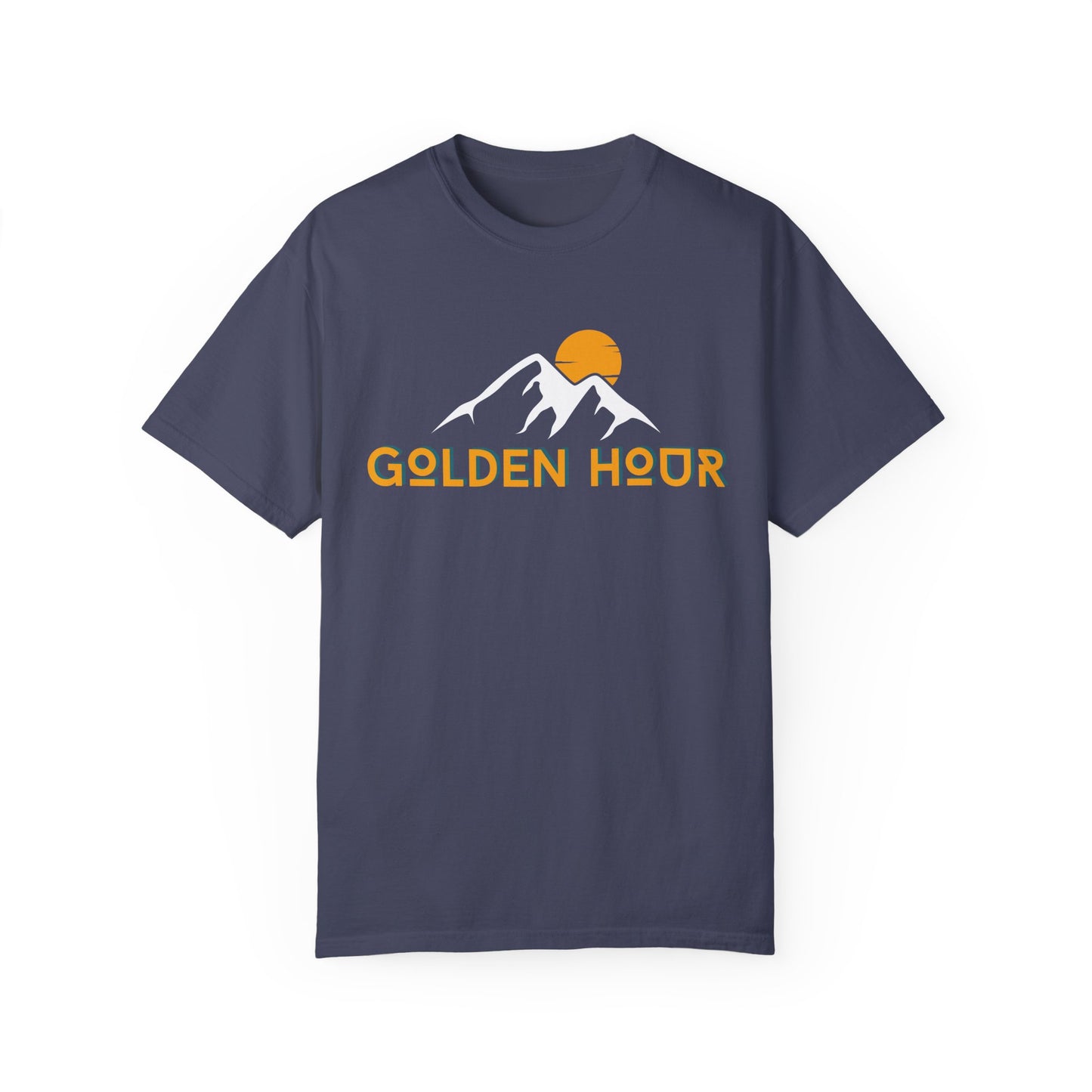 Golden Hour Mountain Unisex T-Shirt