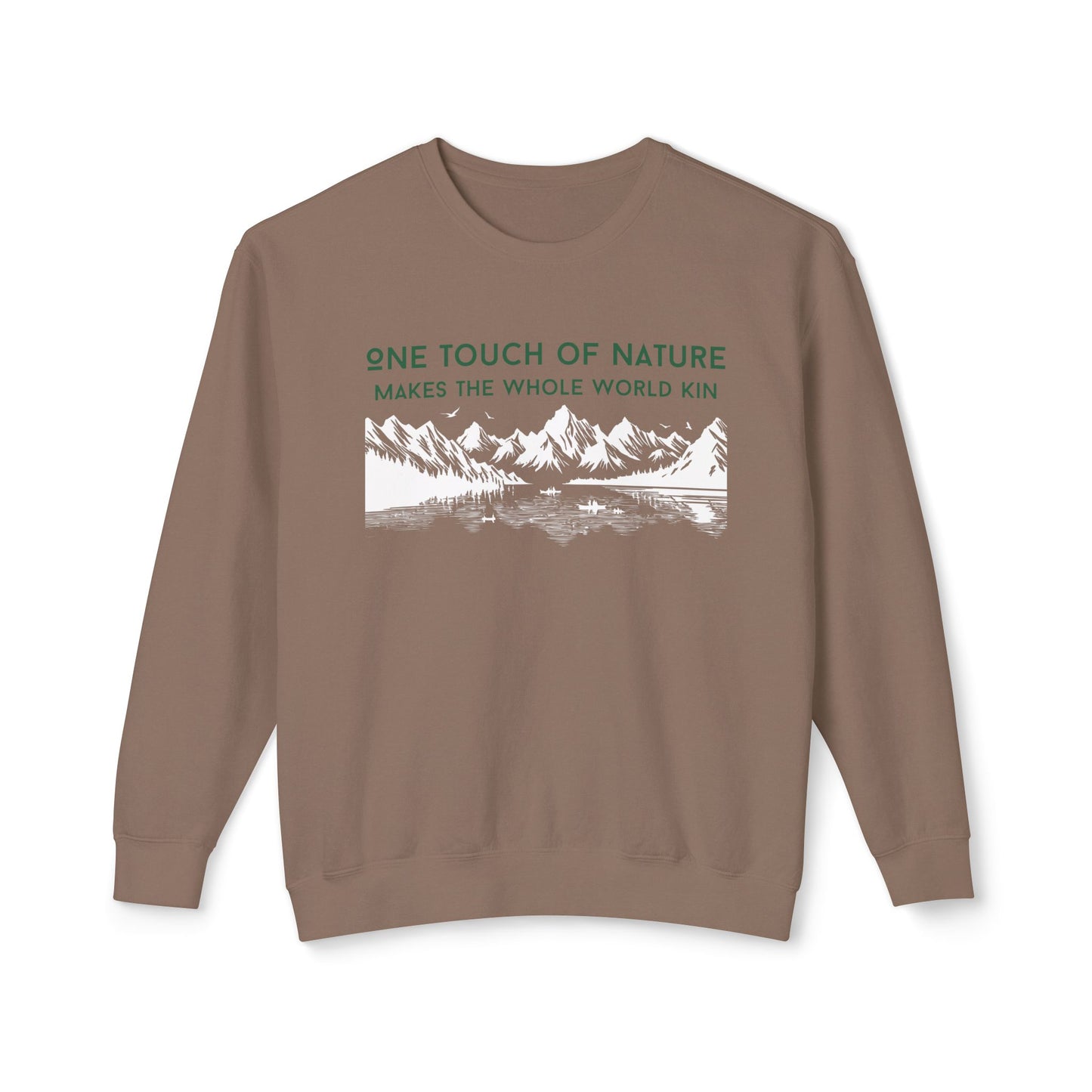 One Touch of Nature Unisex Lightweight Crewneck Sweatshirt