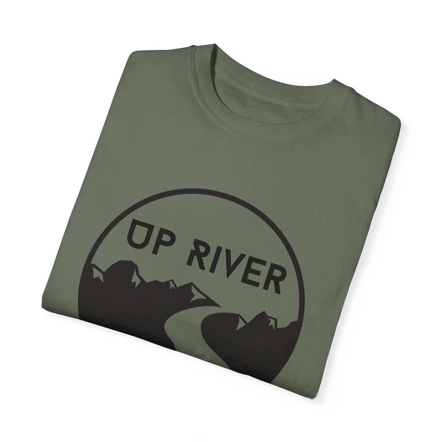 Up River Unisex Garment-Dyed T-shirt