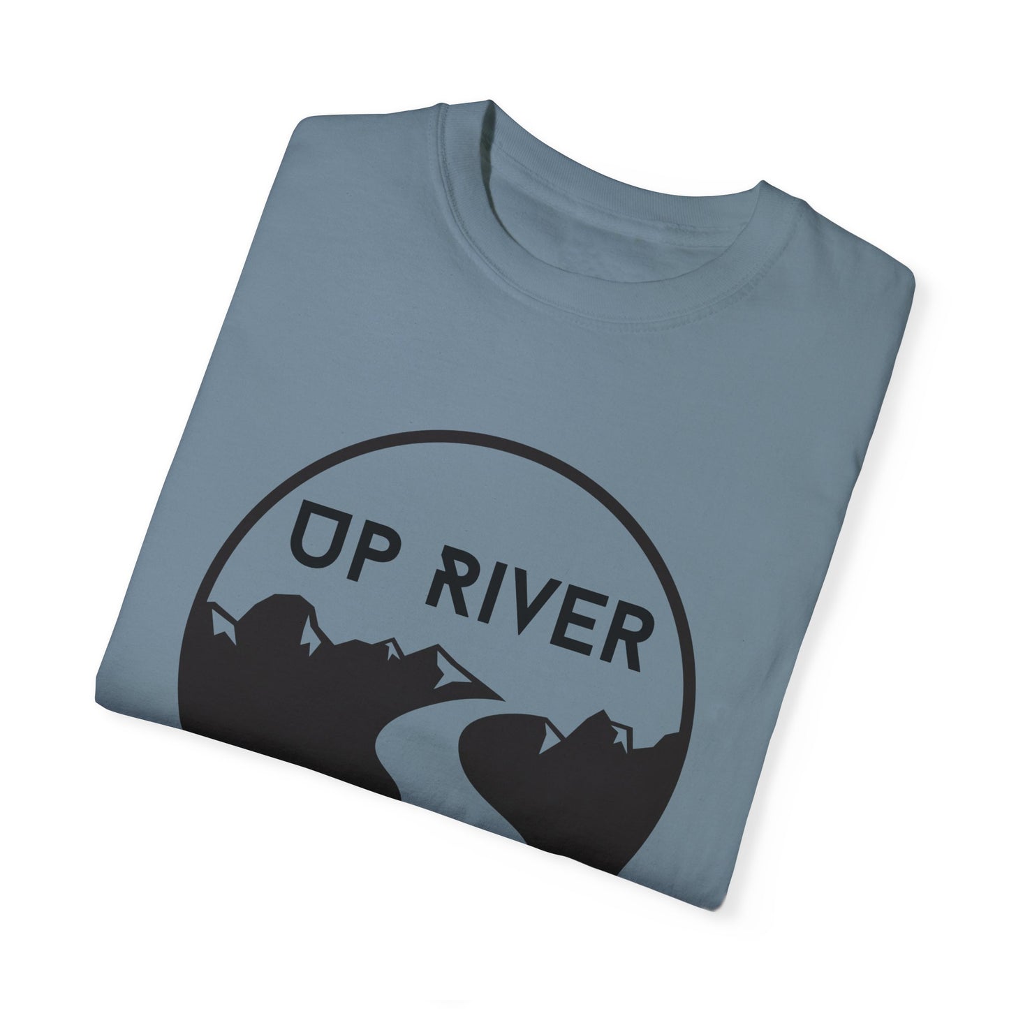 Up River Unisex Garment-Dyed T-shirt