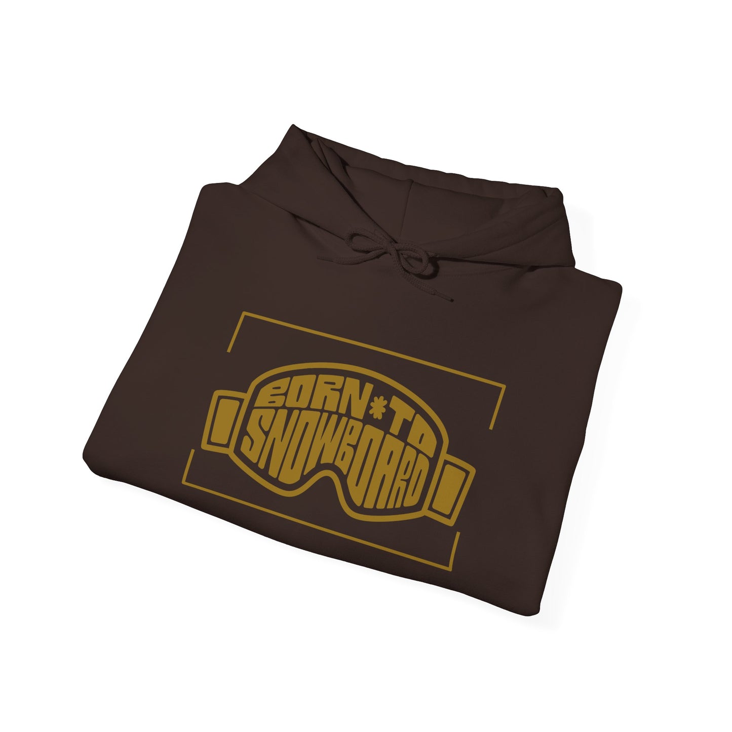 Born To Snowboard Unisex Heavy Blend™ Hooded Sweatshirt