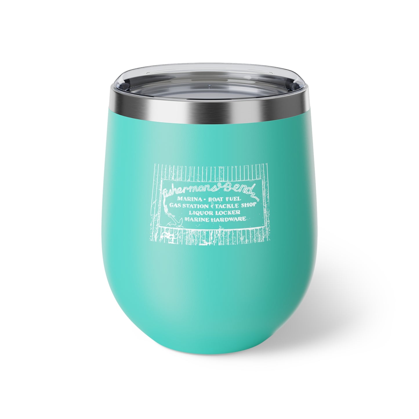 Vintage Fisherman's Bend Copper Insulated Wine Tumbler - 12oz
