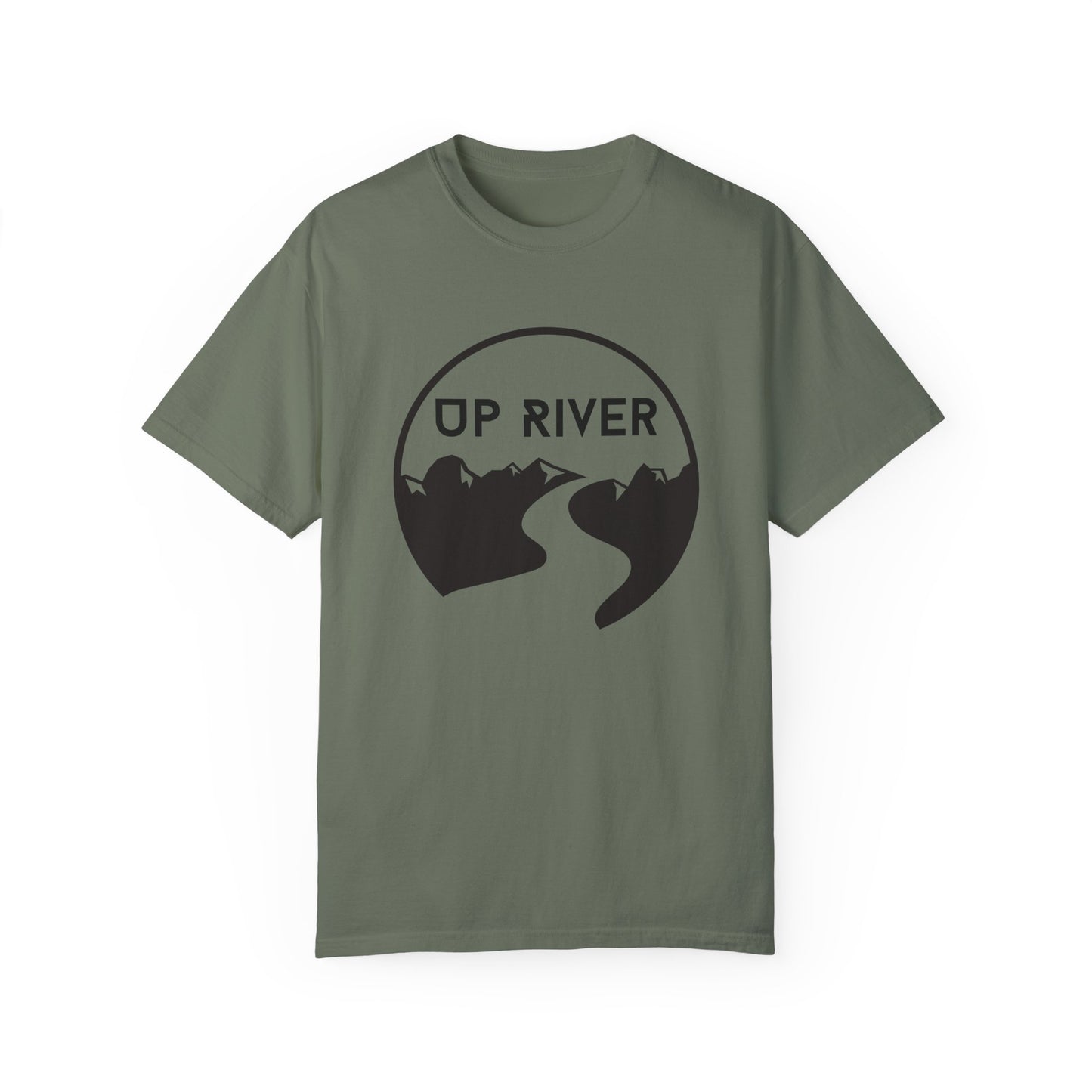 Up River Unisex Garment-Dyed T-shirt