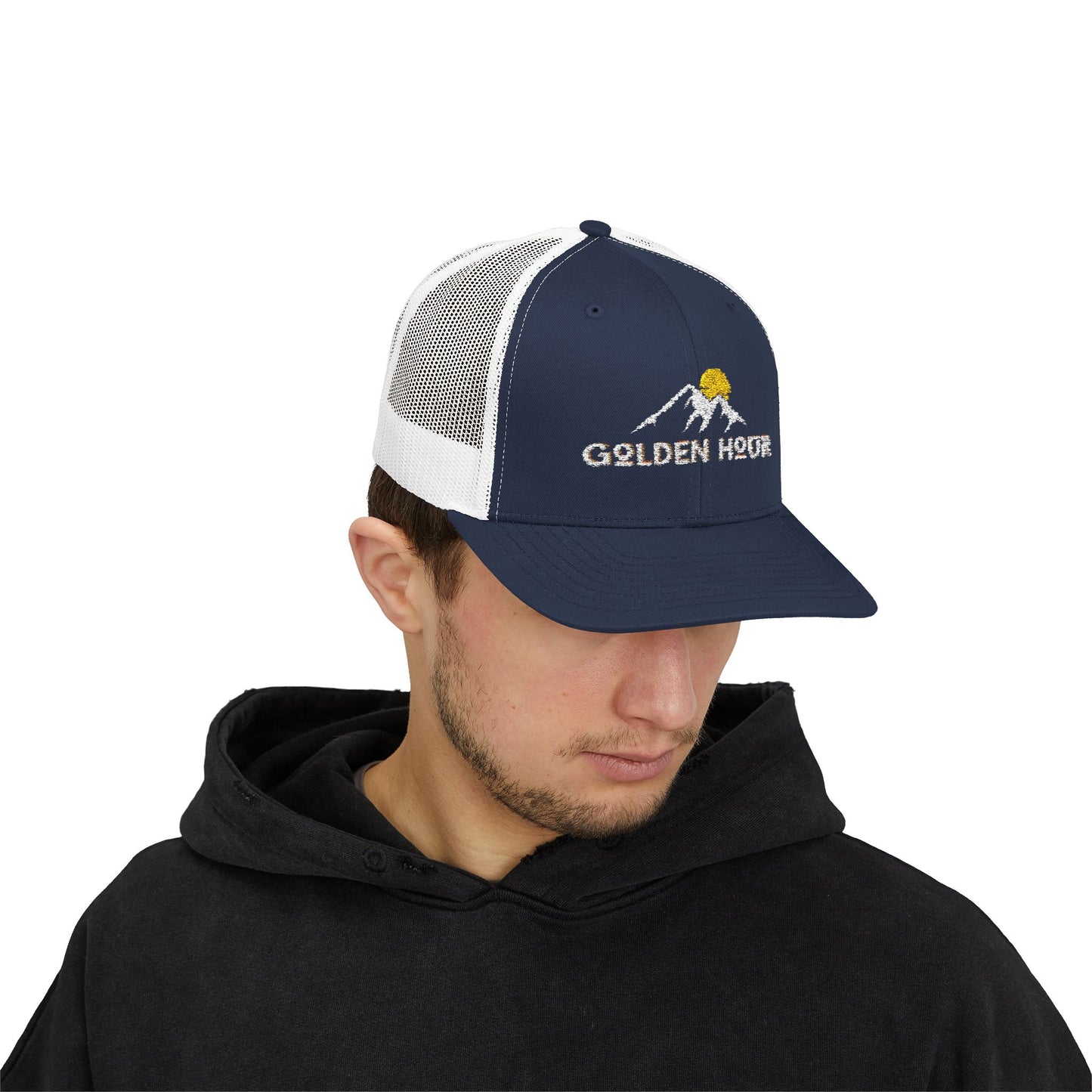 Golden Hour Snapback Trucker Cap