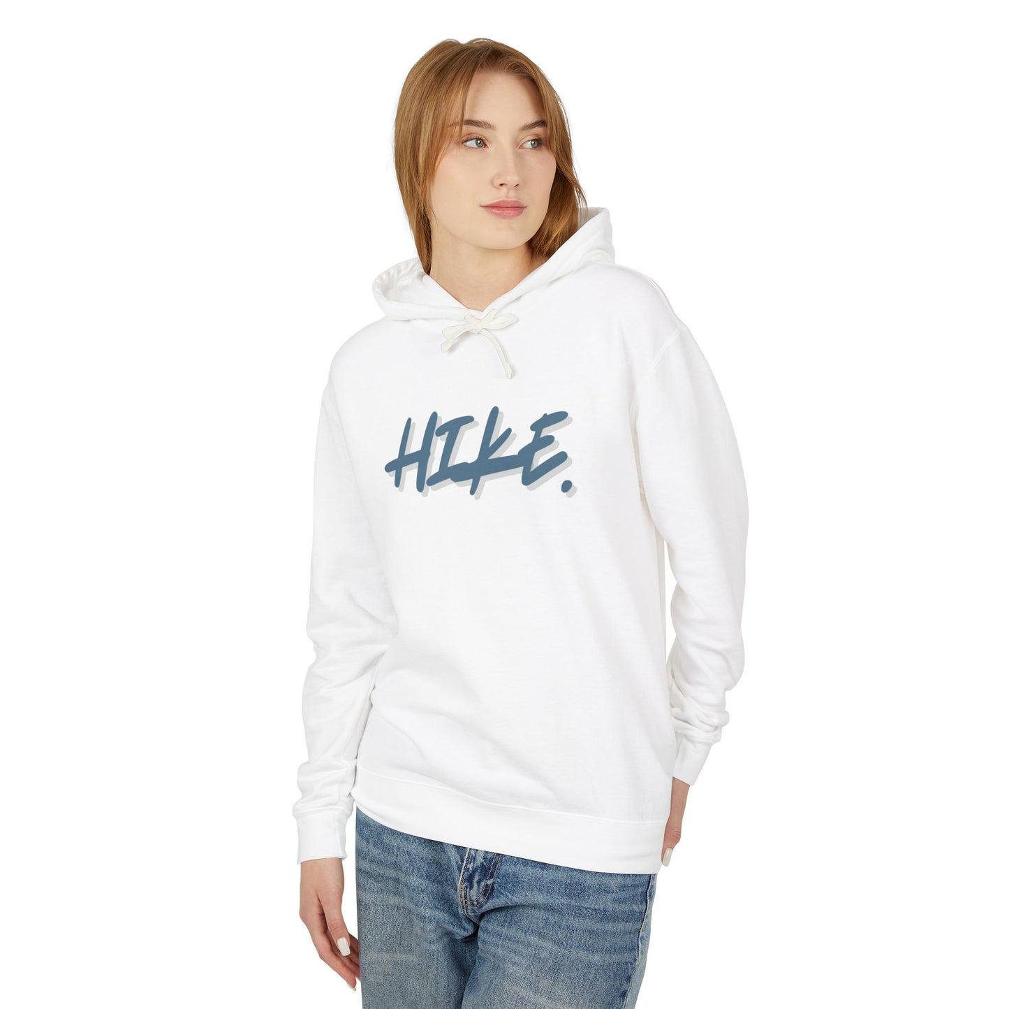 Hike. Unisex Lightweight Hooded Sweatshirt