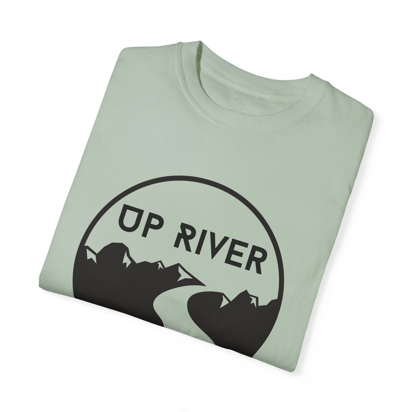 Up River Unisex Garment-Dyed T-shirt