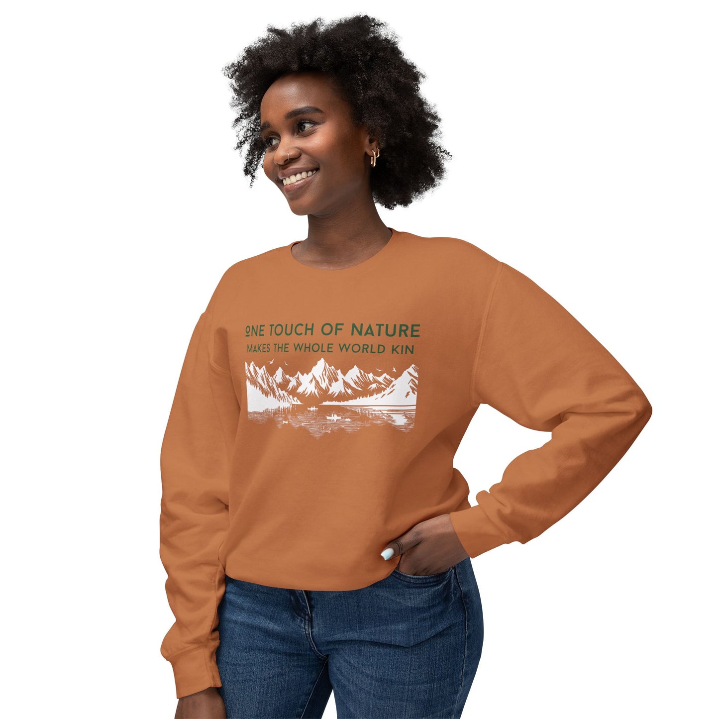 One Touch of Nature Unisex Lightweight Crewneck Sweatshirt