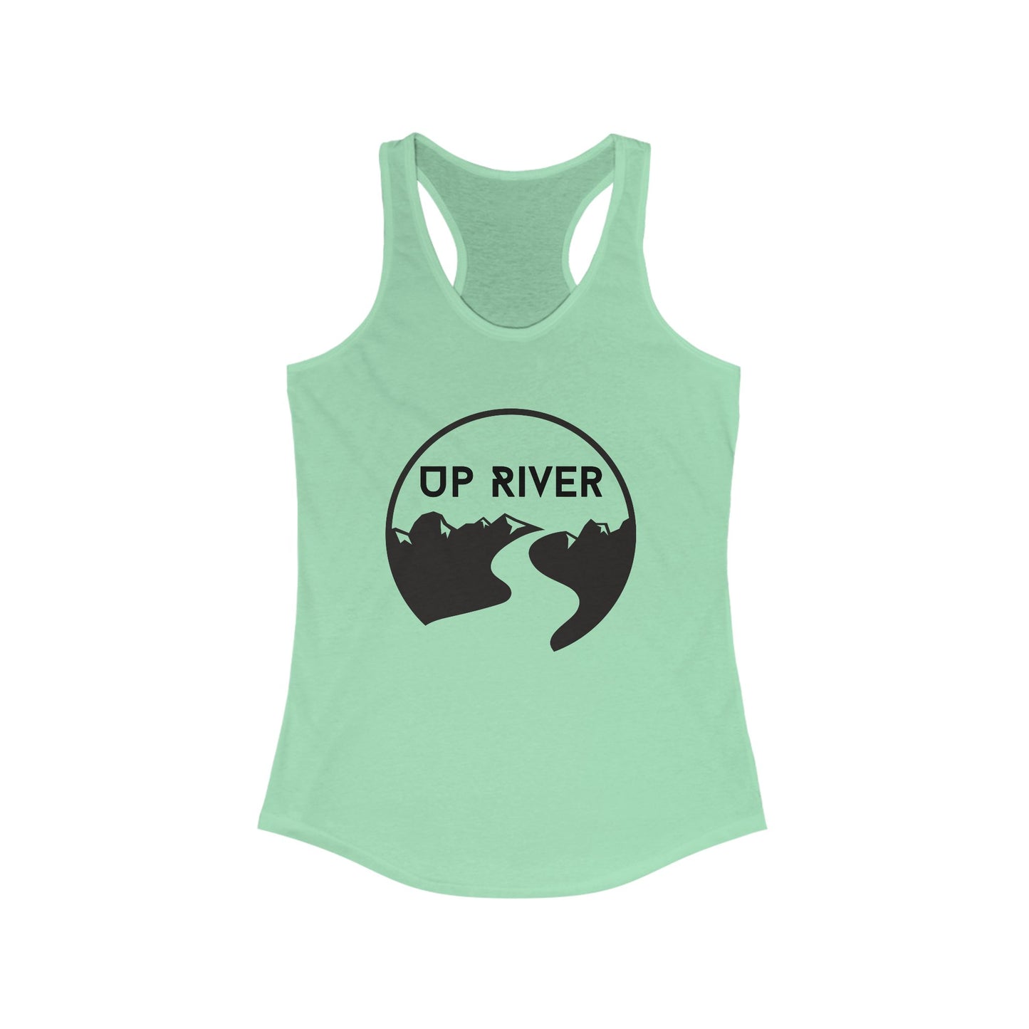 Up River Adventure Women's Racerback Tank