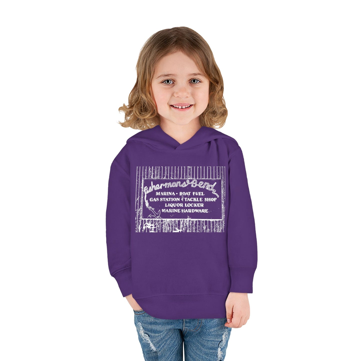Vintage Fisherman's Bend Toddler Hoodie